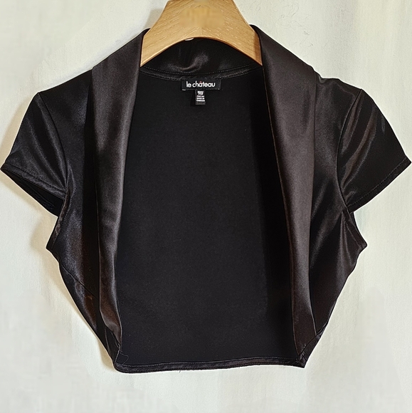 🇨🇦 Le Chateau Bolero Shrug Crop Top - Picture 5 of 16